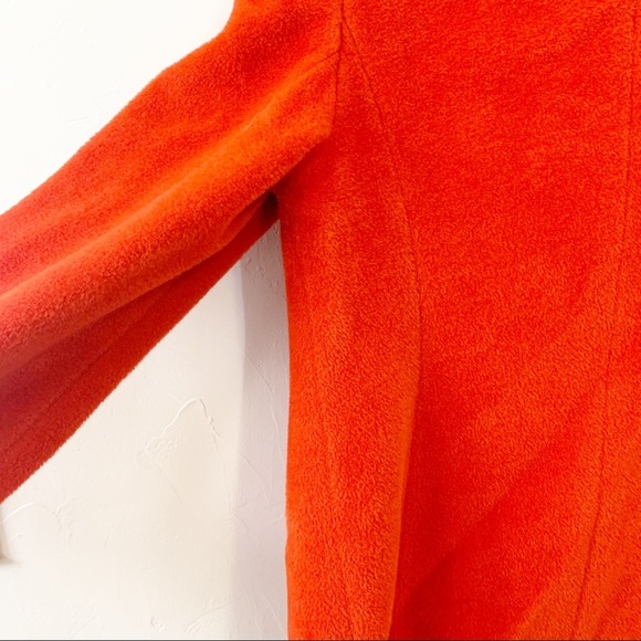 Suri Incalpaca Tx Orange Coat Size Large - Picture 13 of 14